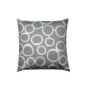 Grey Circle Pillow