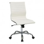 Laden Armless Chair-White