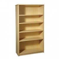Miller 5-Shelf BookCase-Sand